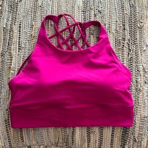Luluemon Free to Be Wild Longline High Neck Sports Bra